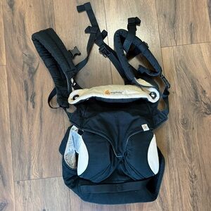 Ergo baby Black and Tan Backpack